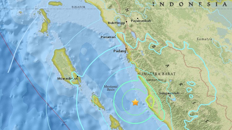 Se registra un terremoto de magnitud 6,5 en Indonesia