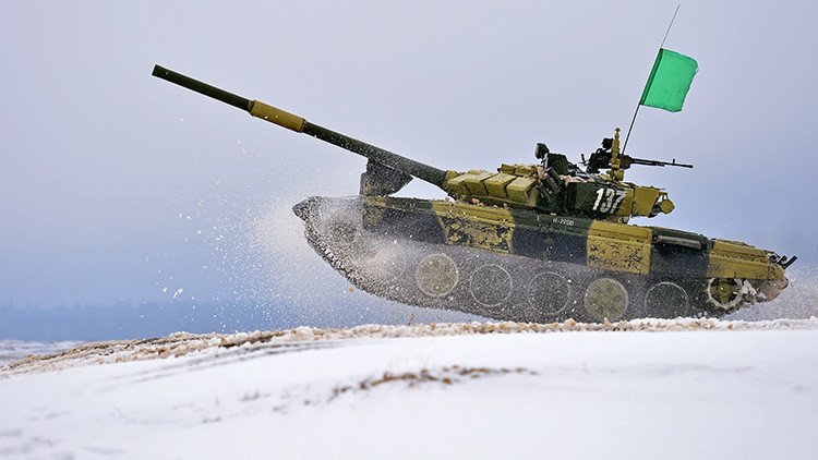 Los países de la OTAN copian el biatlón de tanques de Rusia (videos)