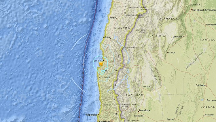 Se registran dos terremotos de 5 y 5,6 en Chile