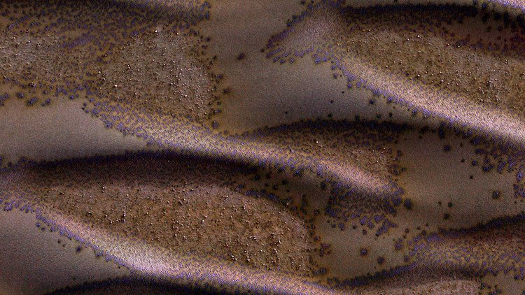 La NASA revela imágenes espectaculares de las dunas de Marte (video)