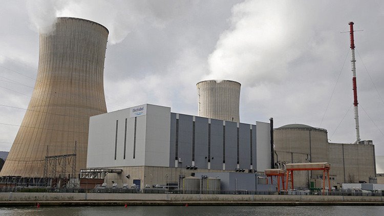 Se apaga el reactor de una central nuclear belga