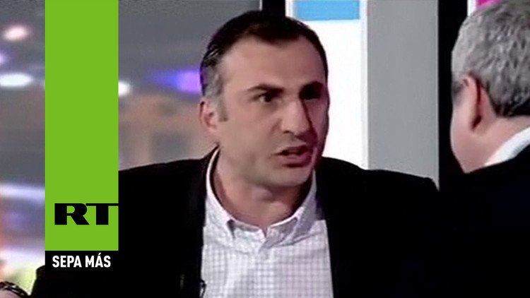 Una pelea en directo entre políticos en Georgia 