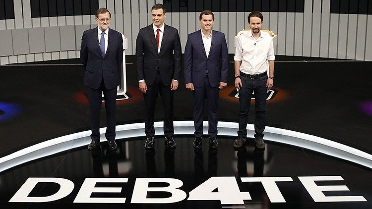 El debate electoral en España: La prensa le perdona la vida a Rajoy