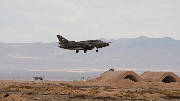 Se estrella en Hama un caza de la Fuerza Aérea Siria