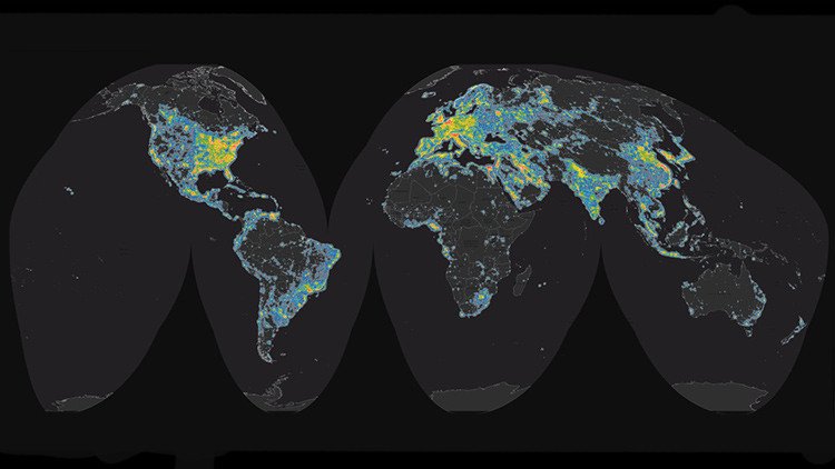 "Perdemos vistas al cosmos": Nuestra galaxia, oculta para más del 80% de la humanidad (mapa)