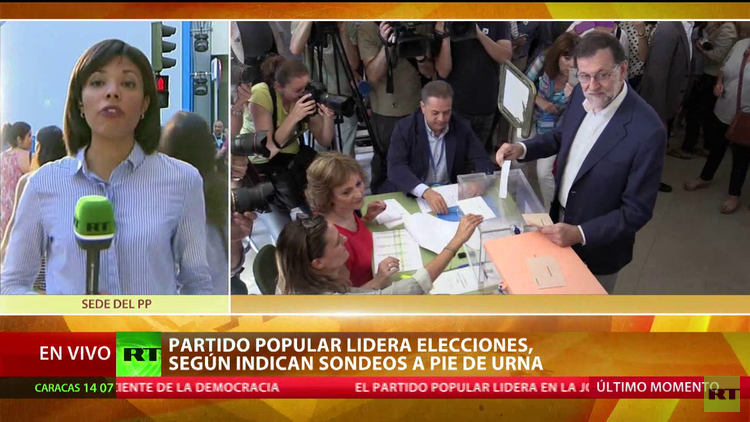 Los primeros sondeos a pie de urna: El PP ganaría las elecciones ...
