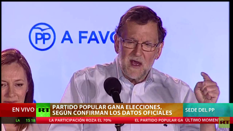 Rajoy: "Hemos dado muchas batallas democráticas y electorales"