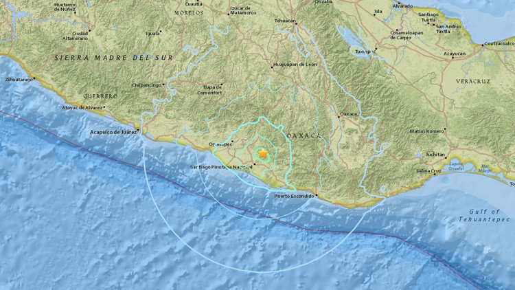 Un sismo de magnitud 5,7 sacude la Ciudad de México