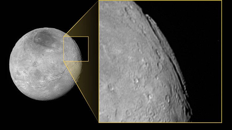 Decubren un supercañón en una luna de Plutón: ¿la mayor 'grieta' del sistema solar?
