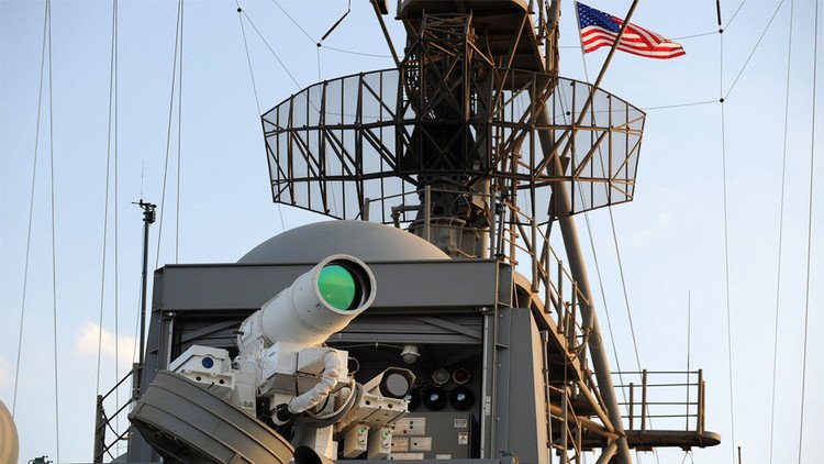 La Armada de EE.UU. quintuplica la potencia de su sistema de armas láser