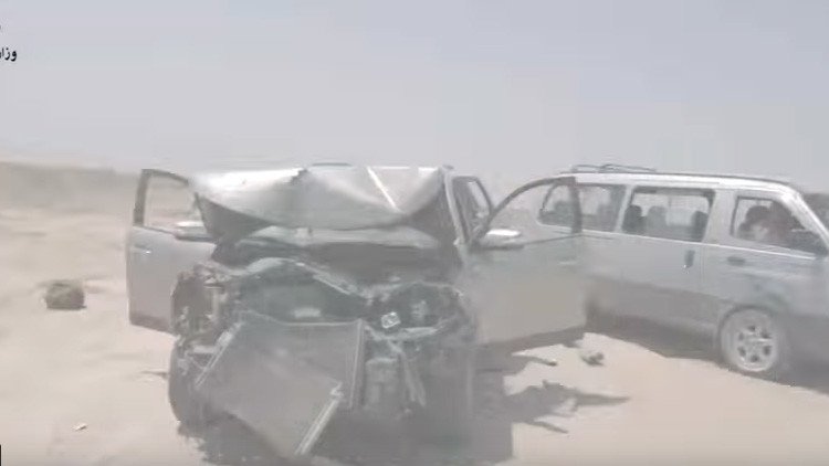 Video: 'Cazadores nocturnos' destruyen una columna de vehículos del Estado Islámico