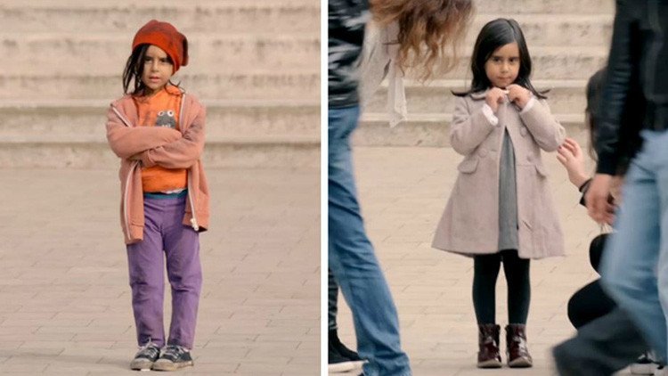 ¿Qué harías si vieras a esta niña de 6 años en la calle?