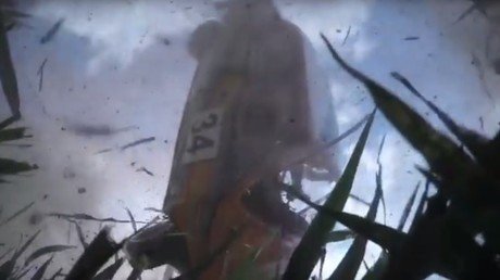 Video épico: La forma más insólita de grabar un accidente 