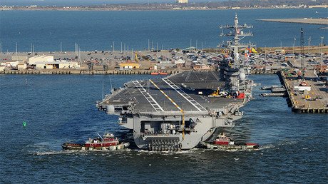 Estados Unidos envía un portaviones a Oriente Medio para luchar contra el Estado Islámico