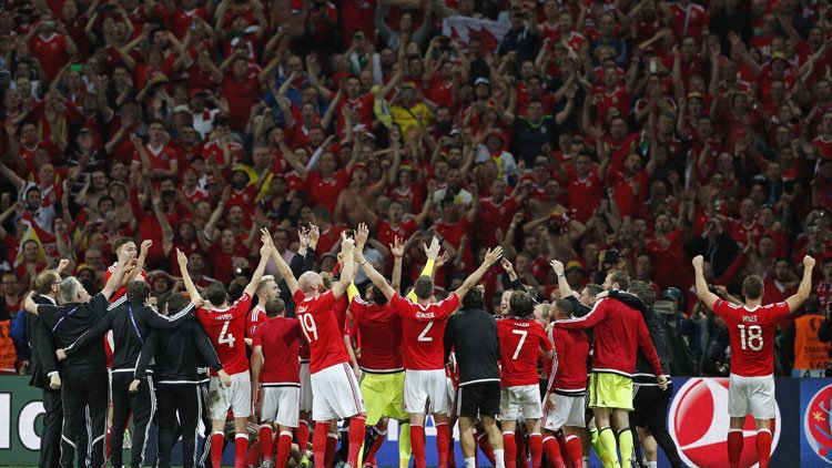 Gales venció a Bélgica por los cuartos de final de la Eurocopa
