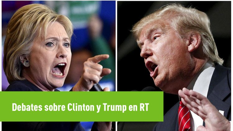 Debates sobre Clinton y Trump en RT: Expertos explican por qué ganan los que 'no gustan'