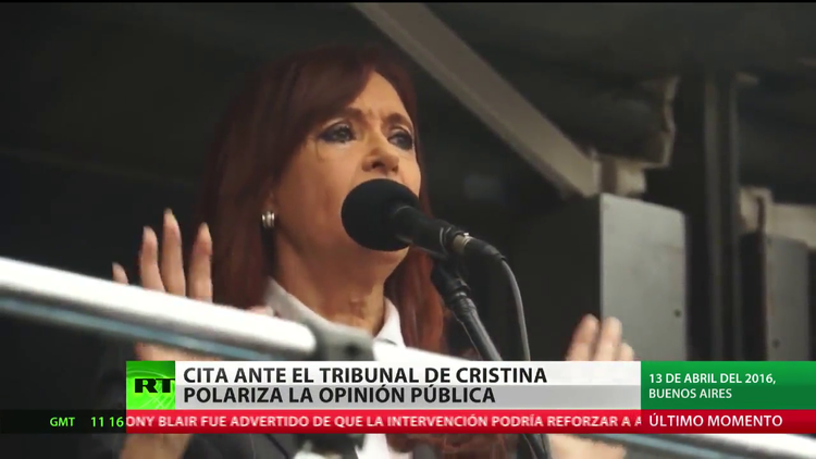 Argentina: La cita de Cristina Kirchner ante un tribunal federal polariza a la opinión pública