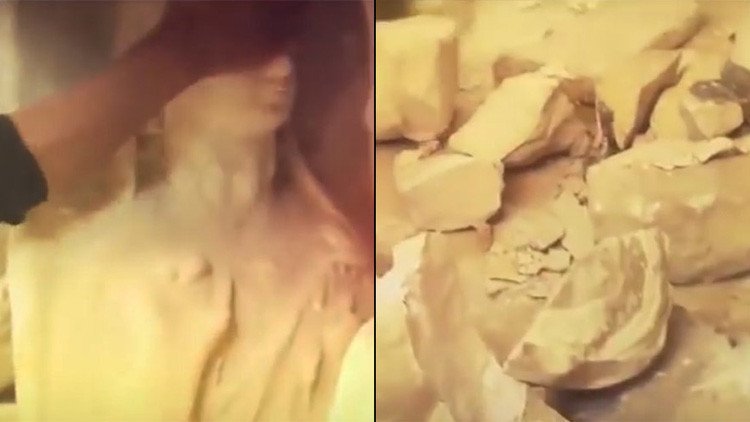 Destruir, demoler, borrar: Vea cómo fue la barbarie del Estado Islámico en Palmira (video)