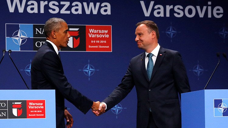 Obama anuncia el depliegue de un millar de uniformados estadounidenses en Polonia 