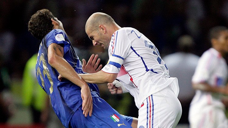 10 años después, Materazzi confiesa qué le dijo a Zidane en la final de la Copa del Mundo de 2006