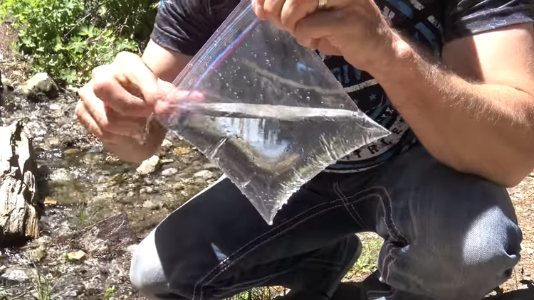 ¿Cómo hacer una fogata con una bolsa de plástico llena de agua?