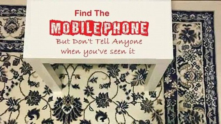 No es tan fácil como parece: ¿Podrías detectar un móvil escondido en una alfombra?
