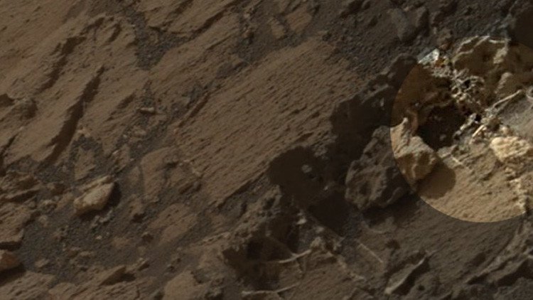 Hallan en Marte el 'esqueleto de un rey'