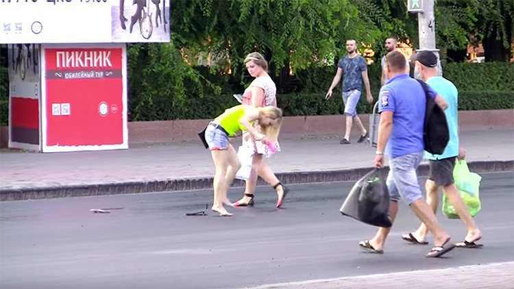 VIDEO: Una ola de calor derrite el asfalto en el sur de Rusia