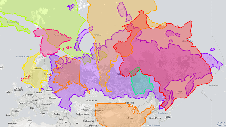 ¿Seguro que Rusia es tan grande como toda Latinoamérica? Estos mapas le sorprenderán