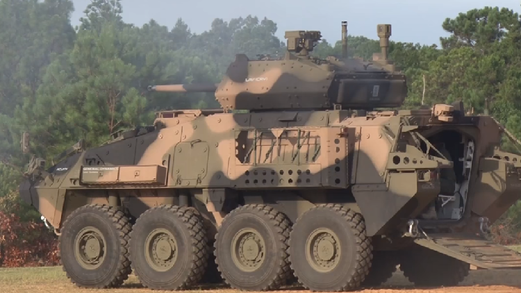 Video: EE.UU. prueba sus vehículos blindados de reconocimiento más modernos con cañones de 30 mm