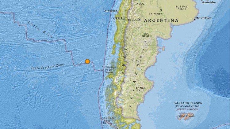 Un sismo de magnitud 6,3 sacude el sur de Chile