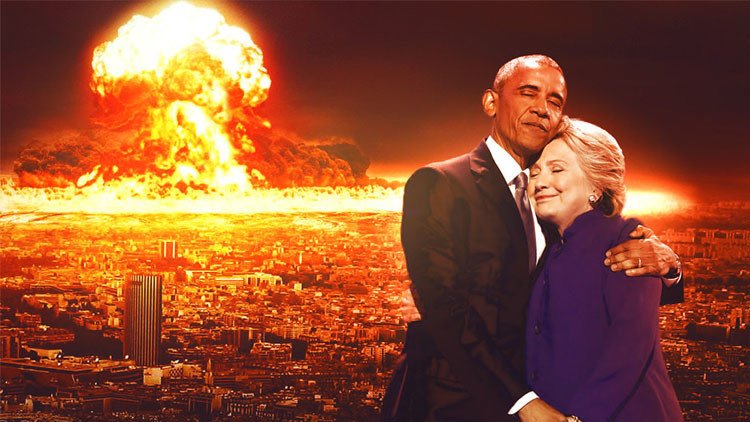Fotos: Usuarios de Reddit se burlan de una foto de Barack Obama y Hillary Clinton