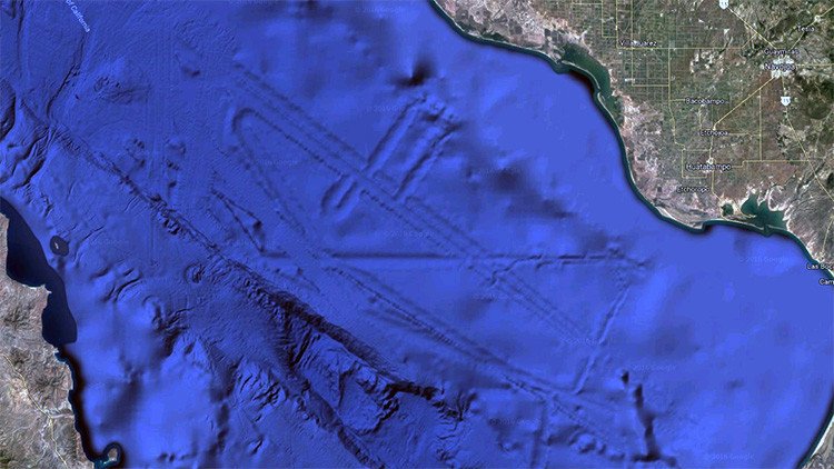 ¿Hay una ciudad en el fondo del golfo de California?