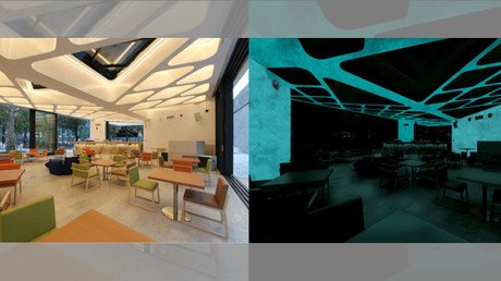 El cemento fosforescente que podría poner fin a la época de las farolas