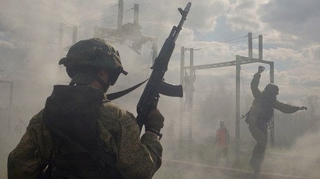 Como en 'Counter Strike': así se entrenan las Fuerzas de Respuesta Rápida rusas (VIDEO 360º)