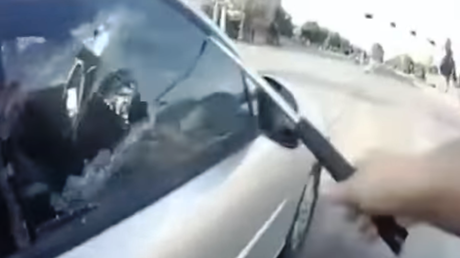 Conductor embriagado se escapa de la Policía y así es como termina (fuertes imágenes)