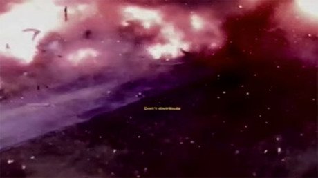 Video: Brutal ataque aéreo rebelde contra la multitud cerca del palacio presidencial de Turquía