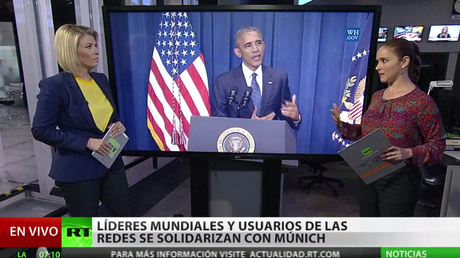 Líderes mundiales y usuarios de las redes se solidarizan con Múnich