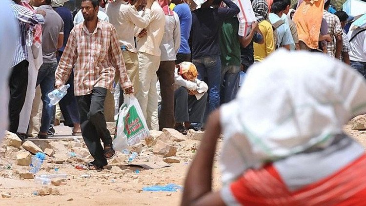 Nueva Deli envía alimentos a 10.000 ciudadanos indios que perdieron su empleo en Arabia Saudita