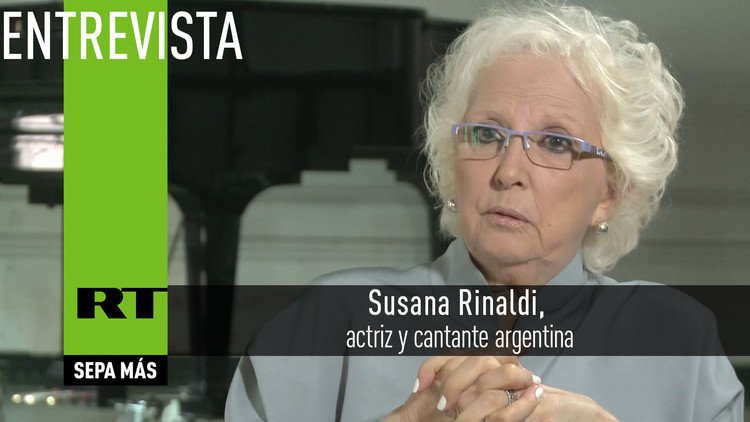 Entrevista con Susana Rinaldi, actriz y cantante argentina