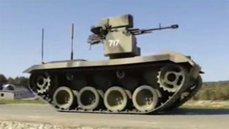 Rusia probará un robot de combate que cambiará para siempre la vida de los soldados (VIDEO)