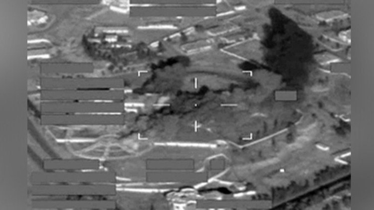 Aviones británicos bombardean posiciones del EI en uno de los palacios de Saddam Hussein (video)