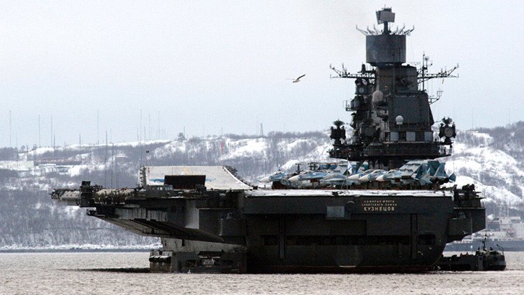 El portaviones Admiral Kuznetsov será totalmente renovado
