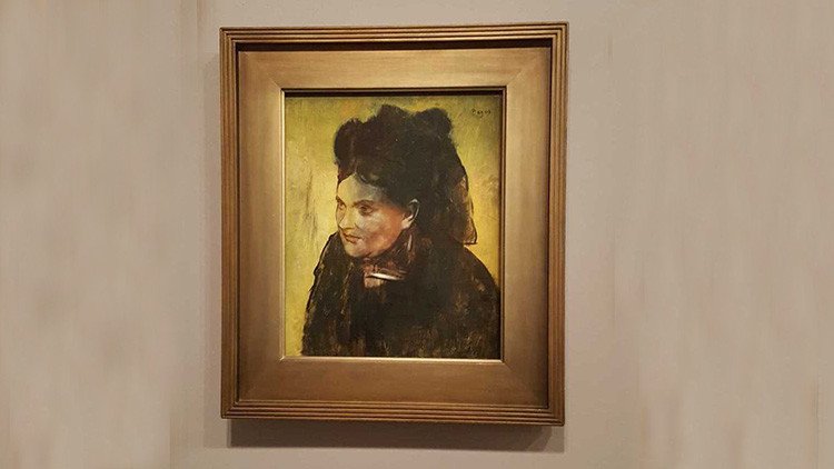 Descubren un retrato oculto en una obra del impresionista Degas (fotos)