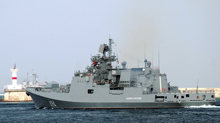 Tres potentes fragatas de fabricación rusa formarán parte de la Armada de la India