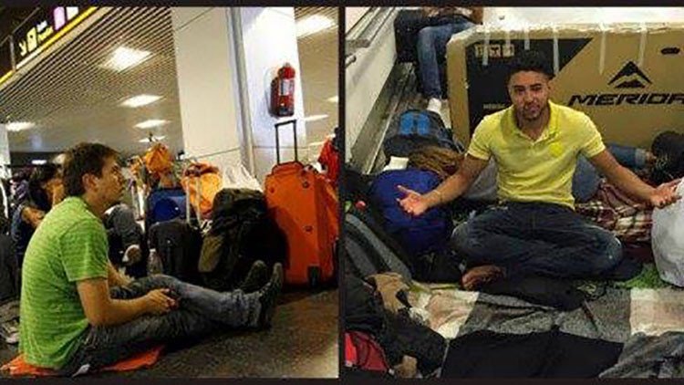 Más de 200 pasajeros de una aerolínea mexicana, atrapados en el aeropuerto de Madrid desde julio