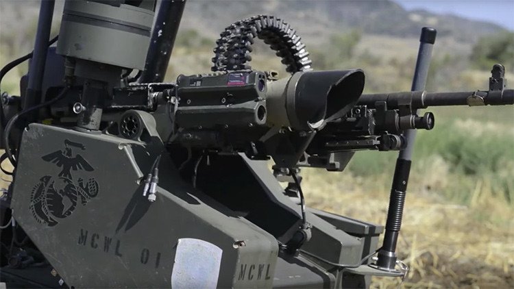 La Marina de EE.UU. pone a prueba sus sorprendentes vehículos de combate no tripulados (video)