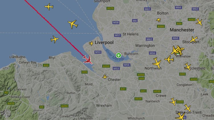 Un avión de British Airlines declara emergencia en pleno vuelo