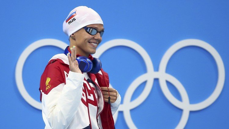 Río 2016: La nadadora rusa Yulia Efímova se clasifica para la final de 200 metros braza