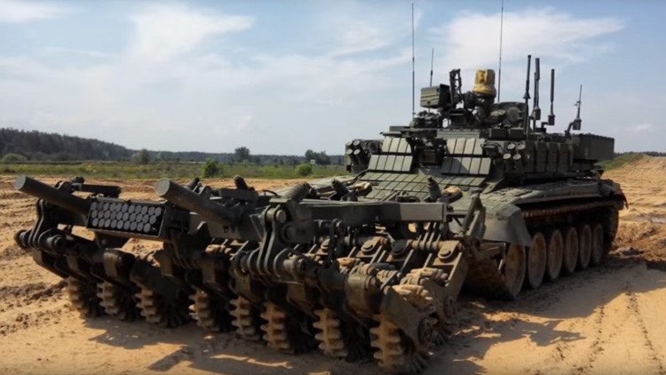 Video: Así es el nuevo vehículo desminador robotizado del Ejército ruso